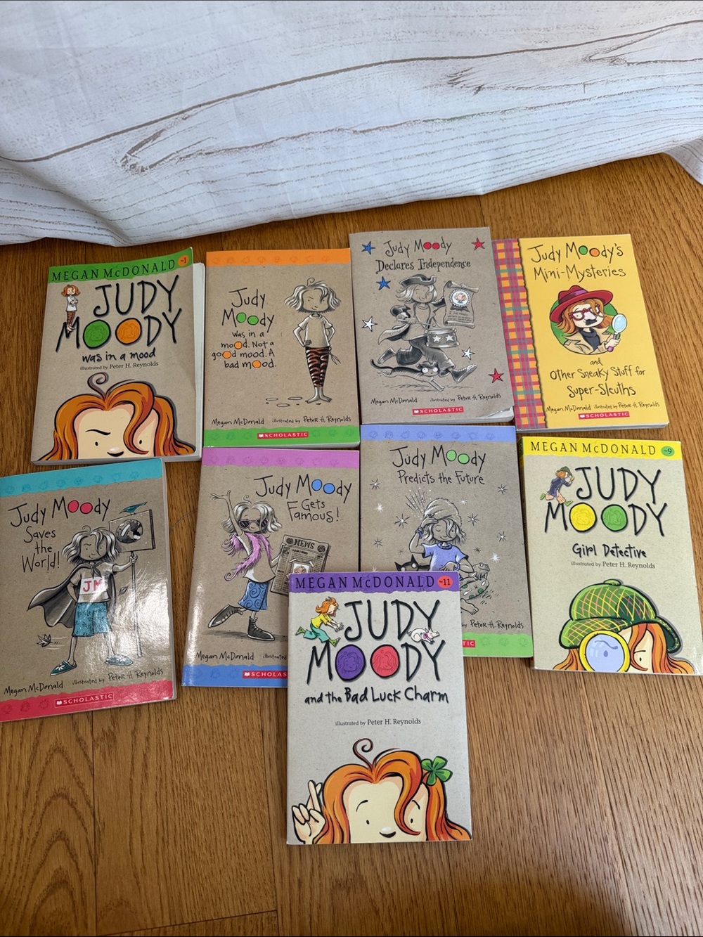 Set of 9 Judy Moody Children's Book Set- Megan McDonald